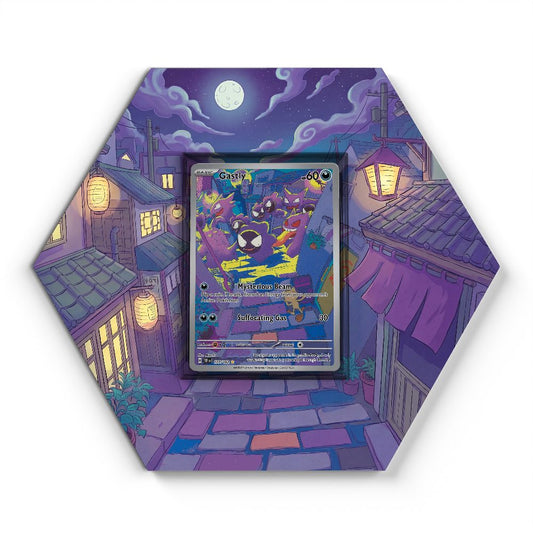 177/162 Gastly - Extended Artwork Pokemon Card Display