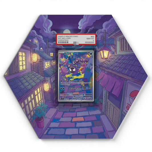 177/162 Gastly - Extended Artwork Pokemon Card Display