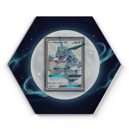 177a/168 Rayquaza GX - Extended Artwork Pokemon Card Display