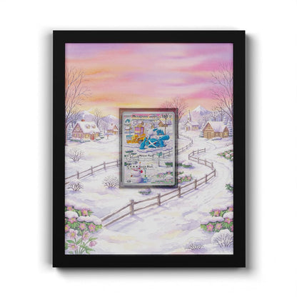 178 Metagross - Extended Artwork Framed Pokemon Card Display