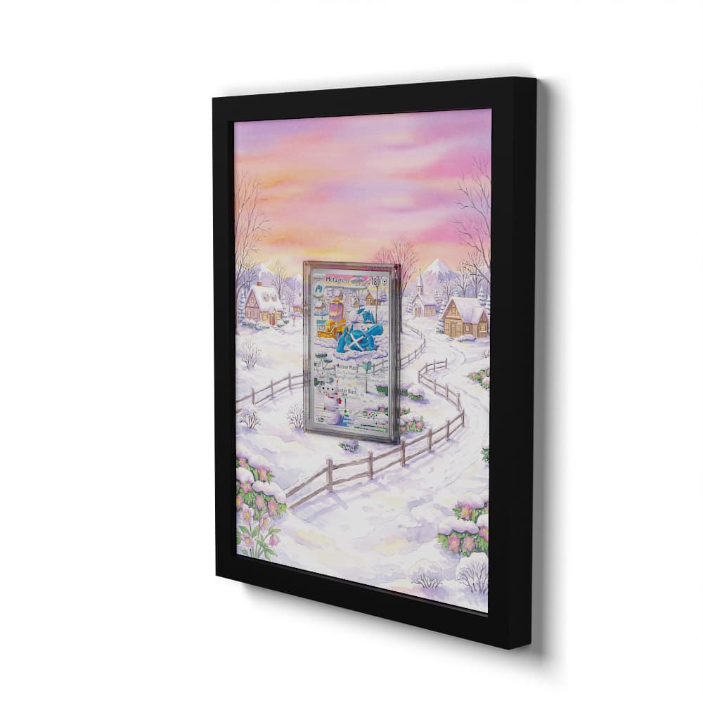 178 Metagross - Extended Artwork Framed Pokemon Card Display
