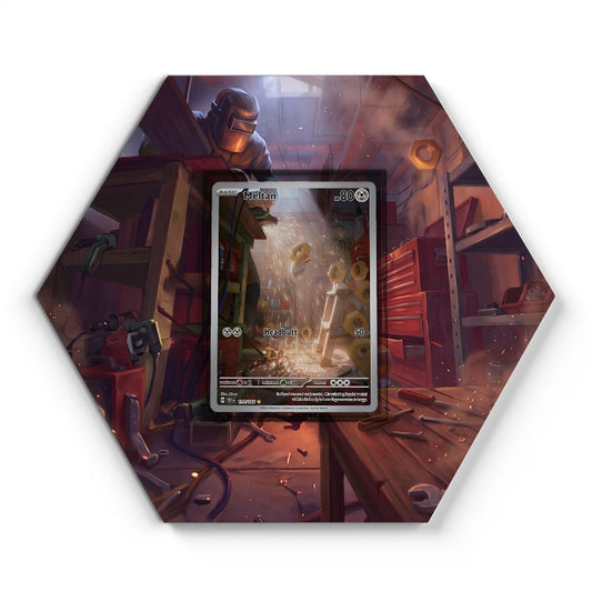 179/162 Meltan - Extended Artwork Pokemon Card Display