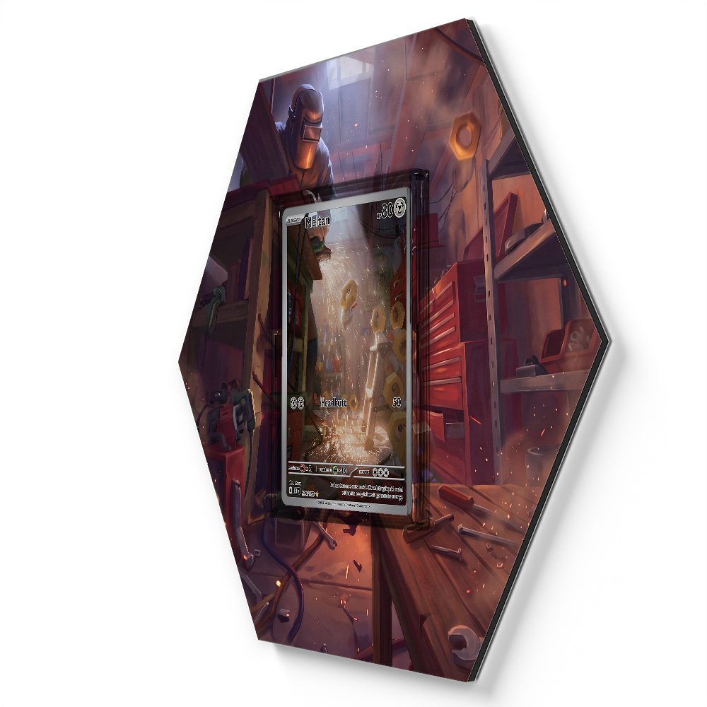 179/162 Meltan - Extended Artwork Pokemon Card Display