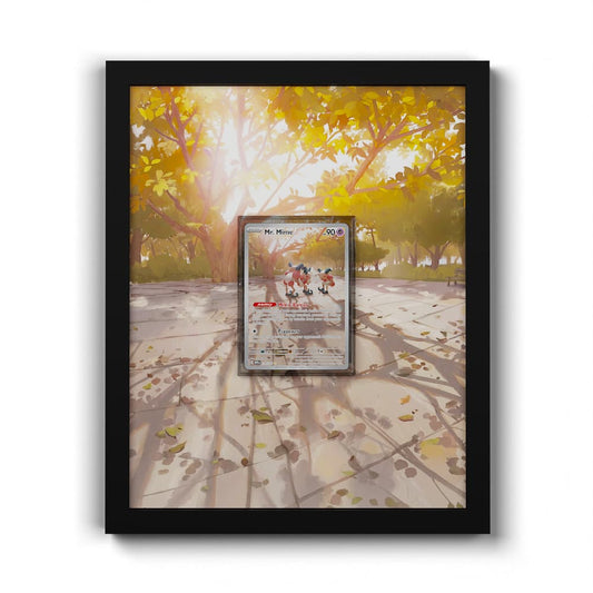 179 Mr. Mime - Extended Artwork Framed Pokemon Card Display