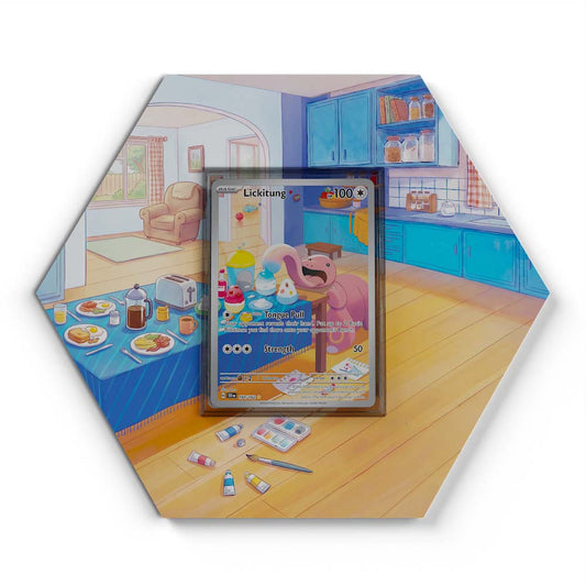 180/162 Lickitung - Extended Artwork Pokemon Card Display