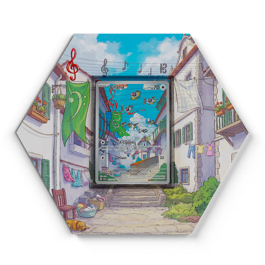 181/162 Chatot - Extended Artwork Pokemon Card Display