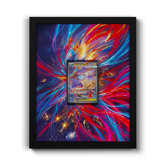 181 Mega Latias EX - Extended Artwork Framed Pokemon Card Display