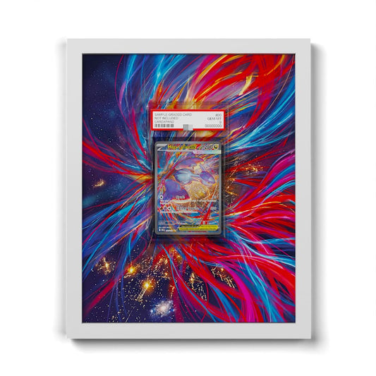 181 Mega Latias EX - Extended Artwork Framed Pokemon Card Display