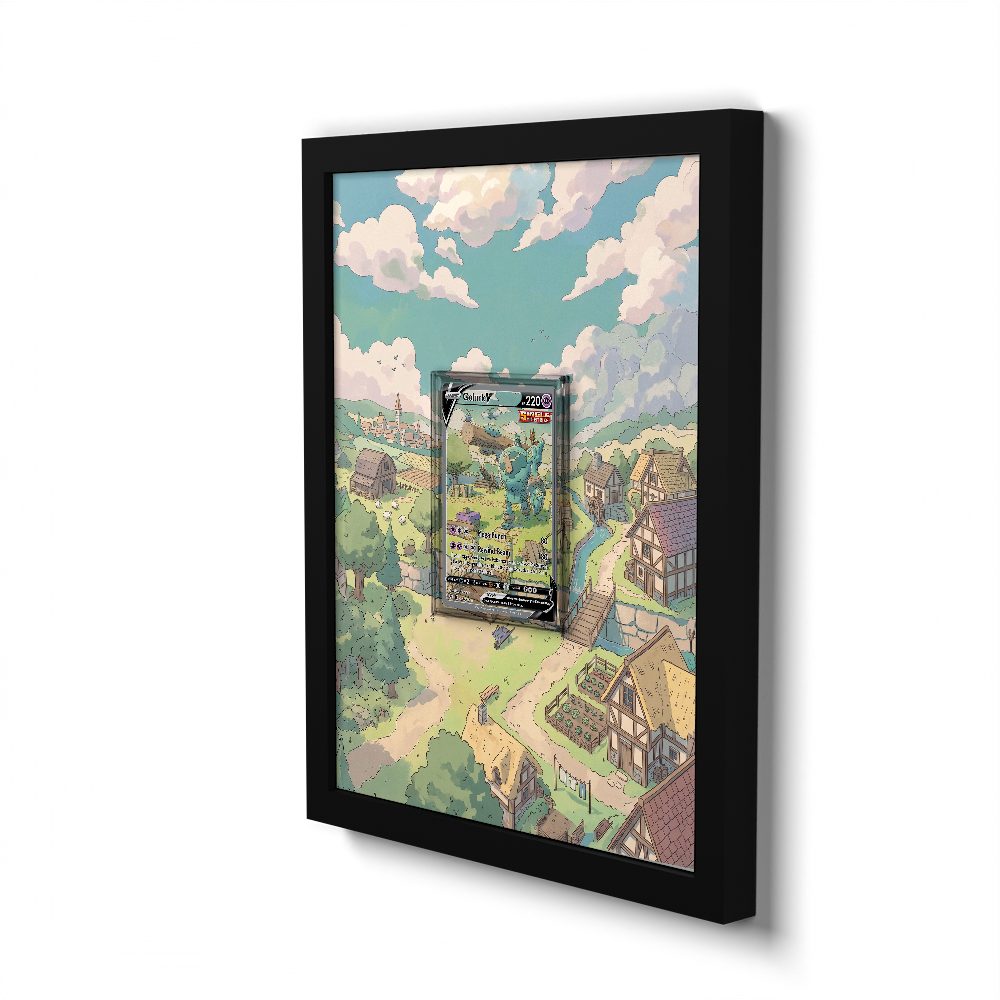 182/203 Golurk V - Extended Artwork Pokemon Card Frame
