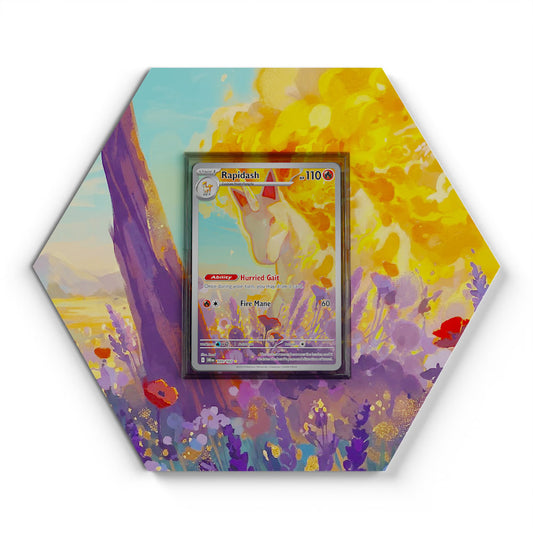 189/182 Rapidash - Extended Artwork Pokemon Card Display