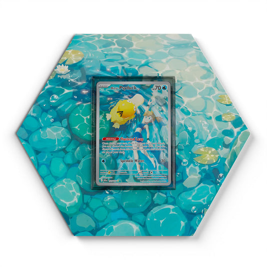 193/182 Misty's Psyduck - Extended Artwork Pokemon Card Display