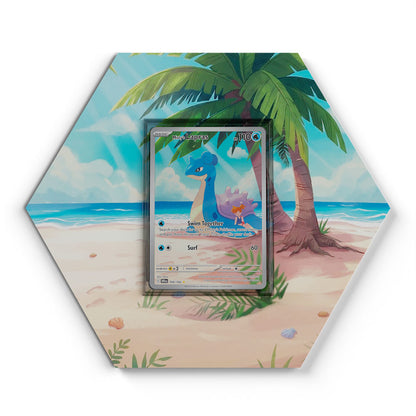 194/182 Misty's Lapras - Extended Artwork Pokemon Card Display
