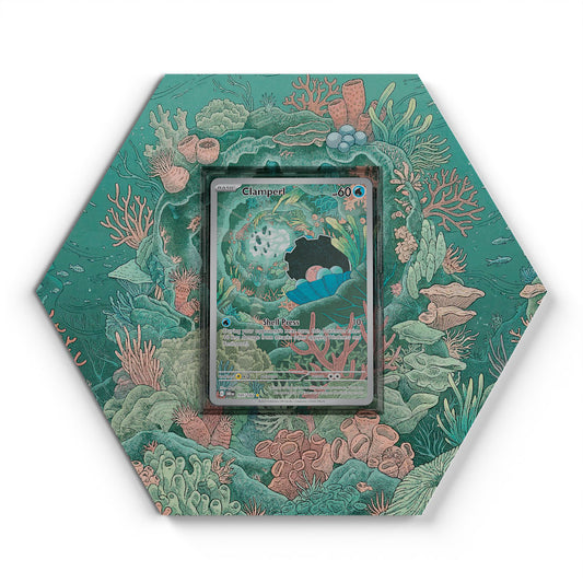 195/182 Clamperl - Extended Artwork Pokemon Card Display