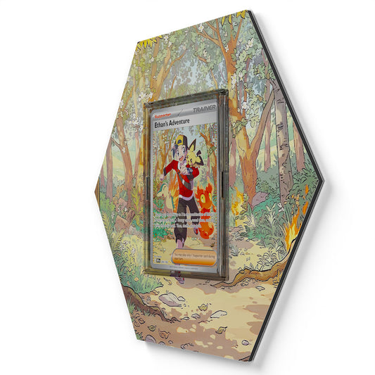 236/182 Ethan's Adventure - Extended Artwork Pokemon Card Display