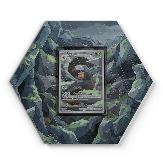 183/182 Crustle - Extended Artwork Pokemon Card Display