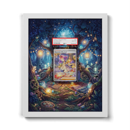 183 Acerola's Mischief - Extended Artwork Framed Pokemon Card Display