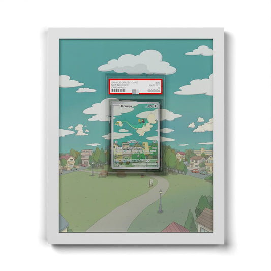184 Drampa - Extended Artwork Framed Pokemon Card Display