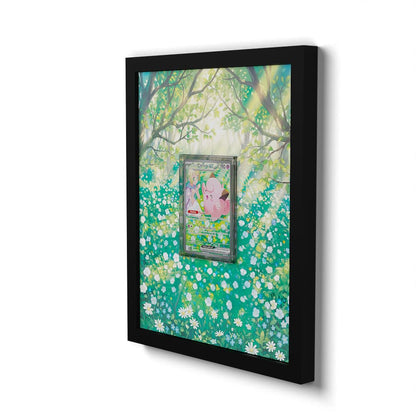 184 Lillie's Clefairy EX - Extended Artwork Framed Pokemon Card Display