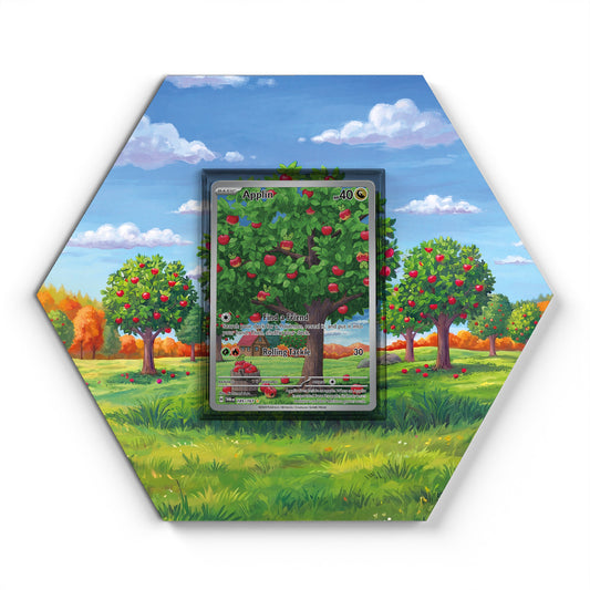 185/167 Applin - Extended Artwork Pokemon Card Display