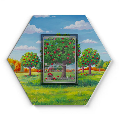 185/167 Applin - Extended Artwork Pokemon Card Display