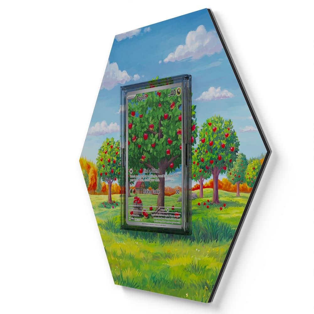 185/167 Applin - Extended Artwork Pokemon Card Display