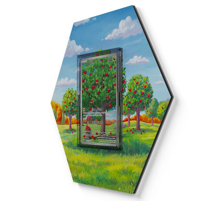 185/167 Applin - Extended Artwork Pokemon Card Display