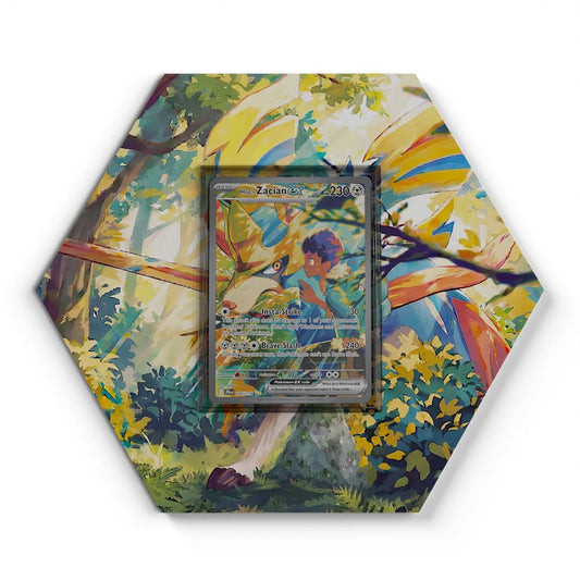 186/159 Hop's Zacian EX - Extended Artwork Pokemon Card Display
