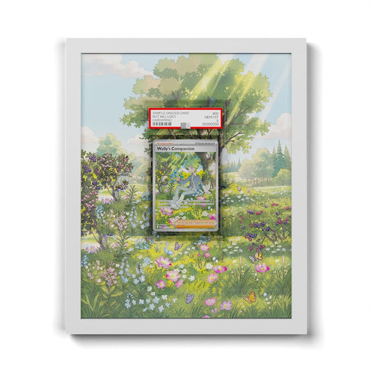 186 Wally's Compassion - Extended Artwork Framed Pokemon Card Display