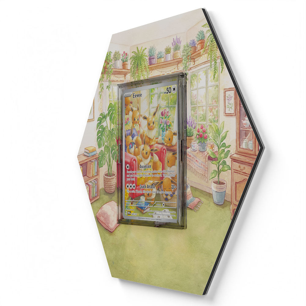 188/167 Eevee - Extended Artwork Pokemon Card Display