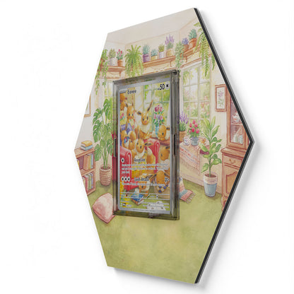 188/167 Eevee - Extended Artwork Pokemon Card Display