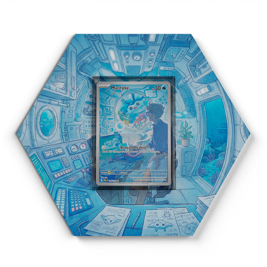 189/182 Mantyke - Extended Artwork Pokemon Card Display