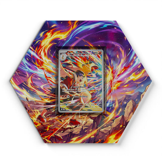 190/182 Ethan's Typhlosion - Extended Artwork Pokemon Card Display