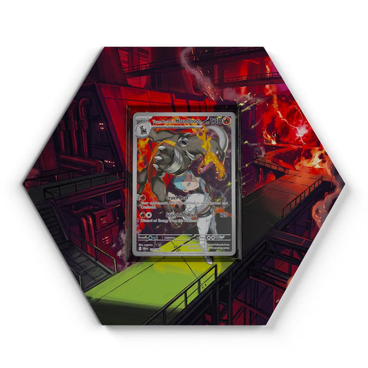 191 Team Rocket's Houndoom - Extended Artwork Pokemon Card Display