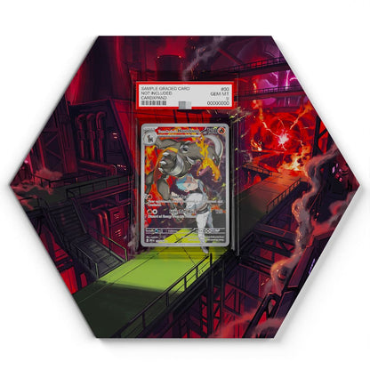 191 Team Rocket's Houndoom - Extended Artwork Pokemon Card Display
