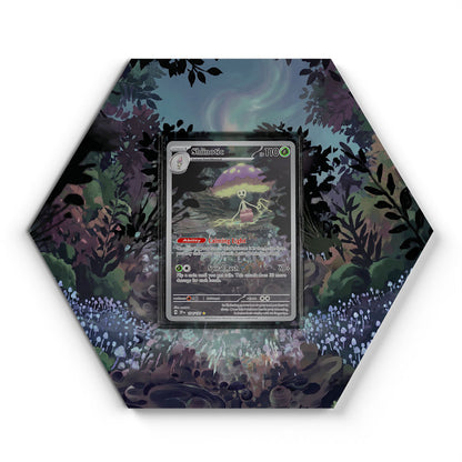 194/191 Shiinotic - Extended Artwork Pokemon Card Display