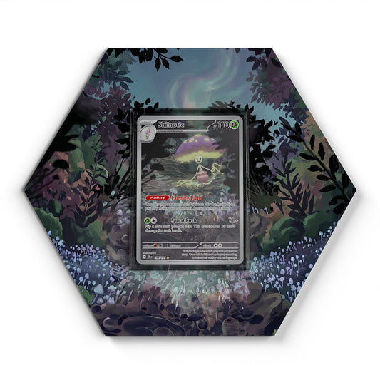 194/191 Shiinotic - Extended Artwork Pokemon Card Display