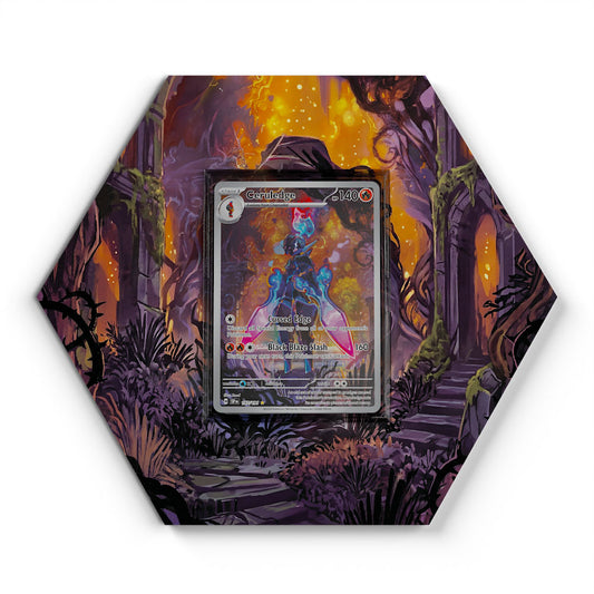 197/191 Ceruledge - Extended Artwork Pokemon Card Display