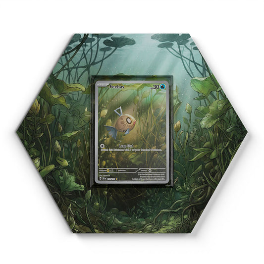 198/191 Feebas - Extended Artwork Pokemon Card Display