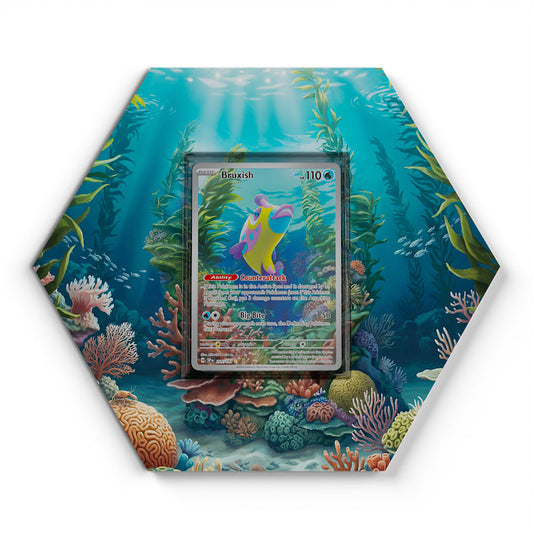 200/191 Bruxish - Extended Artwork Pokemon Card Display