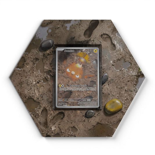 202/191 Stunfisk - Extended Artwork Pokemon Card Display