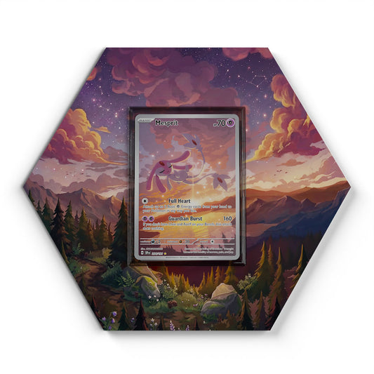 204/191 Mesprit - Extended Artwork Pokemon Card Display