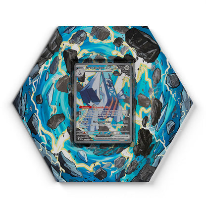 241/191 Archaludon EX - Extended Artwork Pokemon Card Display