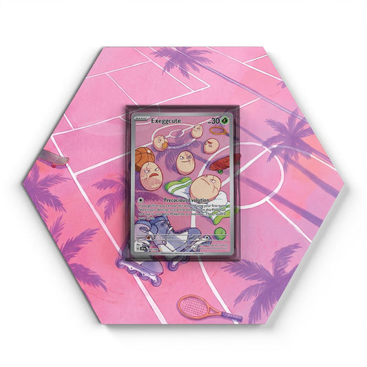 192/191 Exeggcute - Extended Artwork Pokemon Card Display
