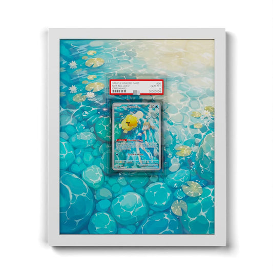193 Misty's Psyduck - Extended Artwork Framed Pokemon Card Display