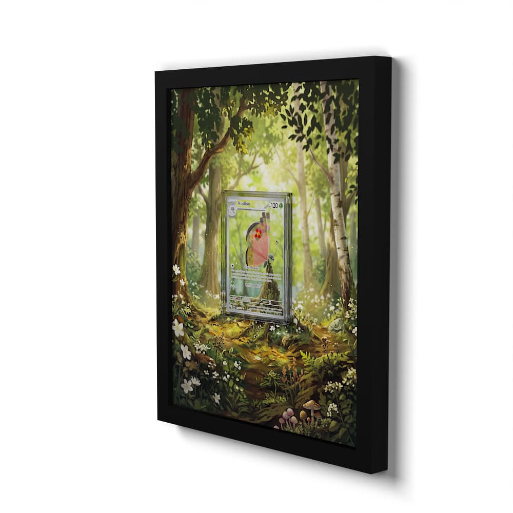 193 Vivillon - Extended Artwork Framed Pokemon Card Display