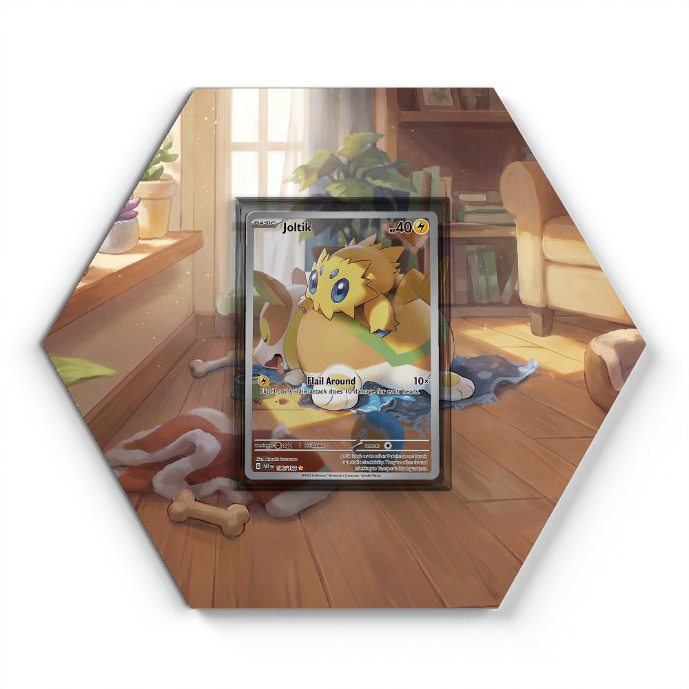 196/182 Joltik - Extended Artwork Pokemon Card Display