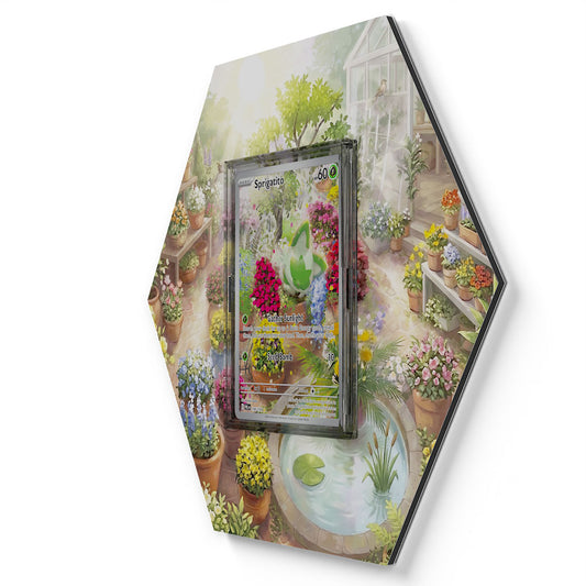 196/193 Sprigatito - Extended Artwork Pokemon Card Display