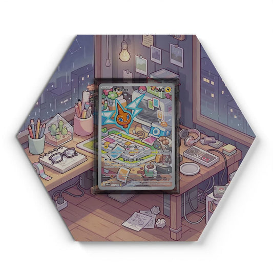 197 Rotom - Extended Artwork Pokemon Card Display