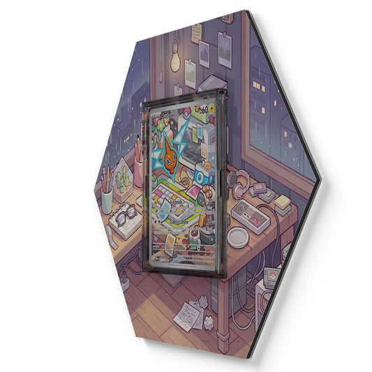 197 Rotom - Extended Artwork Pokemon Card Display
