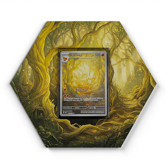 199/197 Ninetales - Extended Artwork Pokemon Card Display